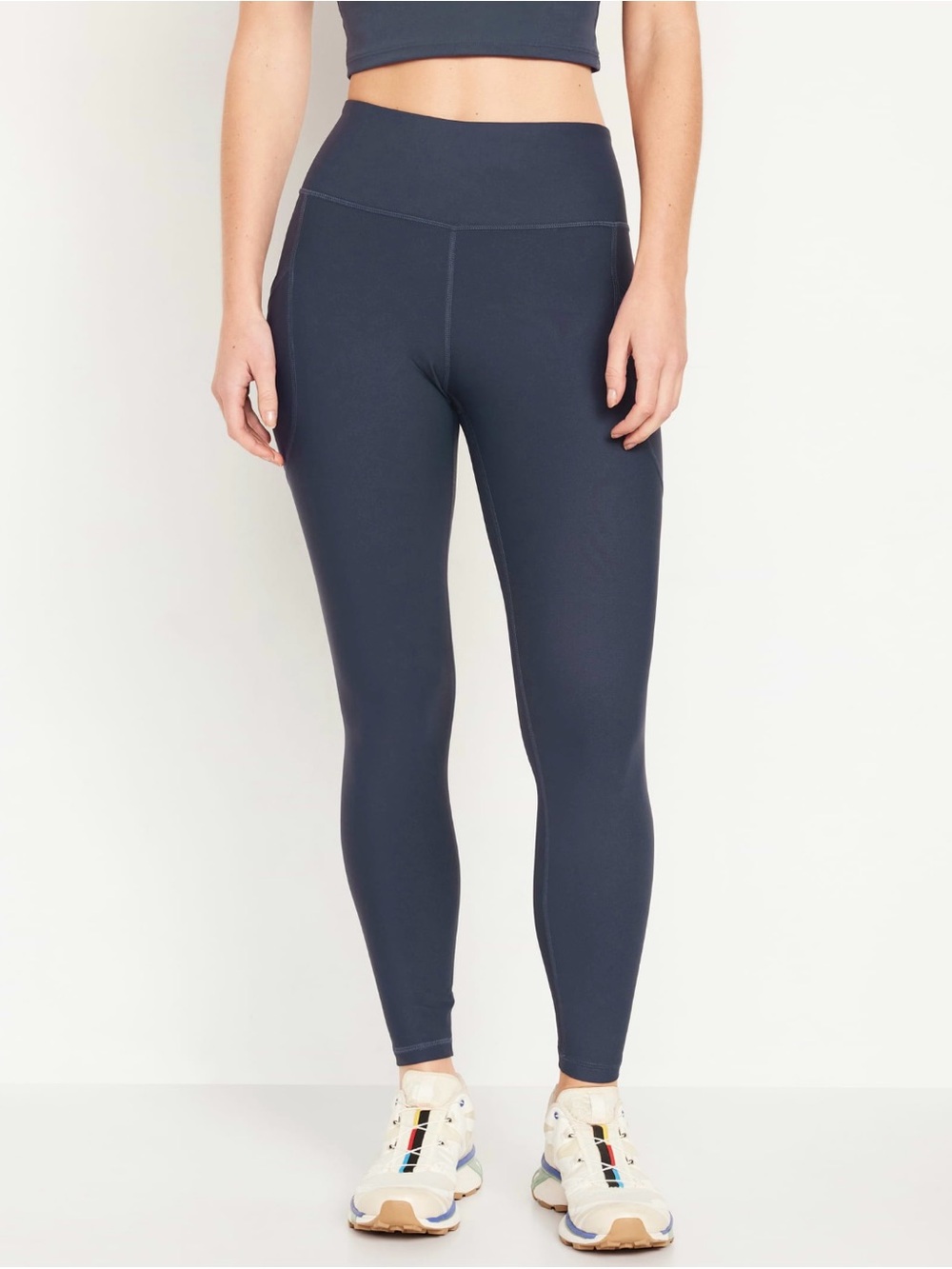 Old Navy Women’s Navy Leggings With Pockets - Small Petite